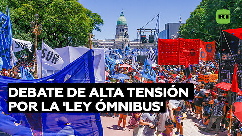 La Cámara de Diputados de Argentina inicia un debate de alta tensión por la 'ley ómnibus' de Milei