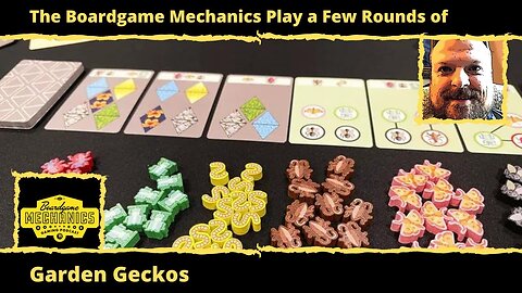 The Boardgame Mechanics Play a Few Rounds of Garden Geckos
