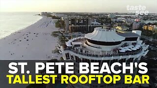 St. Pete Beach's tallest rooftop bar | Taste and See Tampa Bay