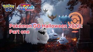 Pokémon GO Halloween 2023: Part one
