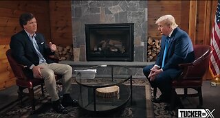 Tucker Carlson will publish his interview to President Trump tonight 8:55pm ET