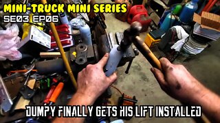 (SE03 EP06) Dumpy gets a 2 inch lift. Suzuki Carry Mini Dump truck 2" lift install