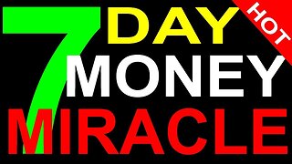 7 Day Financial Miracle Prayer - Brother Carlos Money Financial Prayer #money #Jesus #God