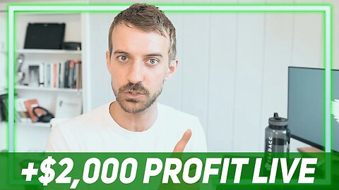 Trading Live Experience using Volume Profile | +$2,000 Profit Day