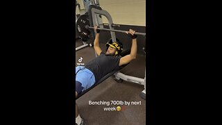 Watch This Video And I’ll Bench 700lB Next Week