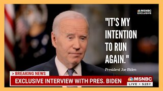 Biden: ‘It’s My Intention to Run Again’