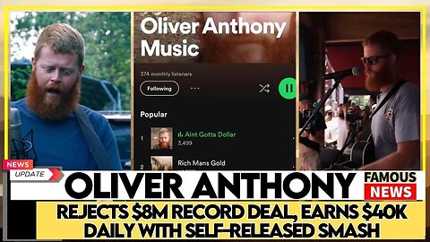 Oliver Anthony: The Unconventional Country Crooner Making Waves and Dollars