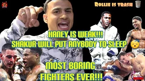 (BEEF) Rollie Romero gives his thoughts on who the most BORING fighter is Shakur or Devin Haney! WOW