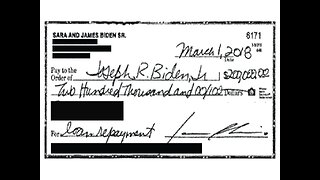 TECN.TV / Allegation of Bribery Charges Against Joe Biden Grows Via Bank Records