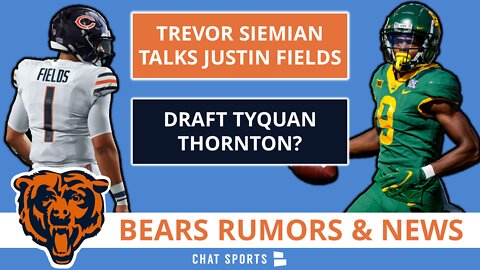 Chicago Bears Rumors: Draft Tyquan Thornton & Sign James O'Shaughnessy + Trevor Siemian Talks Fields