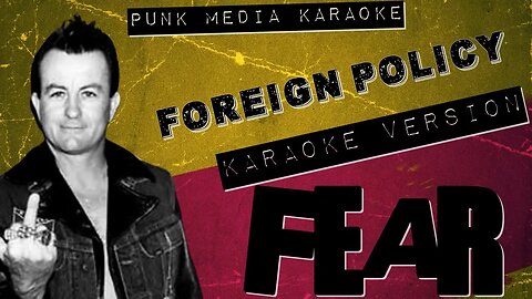 FEAR - Foreign Policy (Karaoke Version) Instrumental - PMK