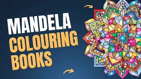 Amazon KDP MANDELA colouring BOOK made easy #mandela #colouringbooks #amazon #amazonkdp
