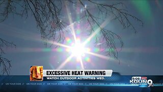 Excessive heat warning to go into effect mid-week