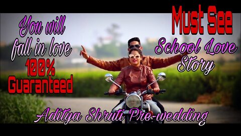 Indian Pre wedding video | School Love Story #prewedding #nocopyrightmusic #indianwedding