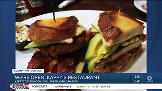 Kappy's Restaurant selling takeout meals