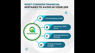 Avoid these mistakes to be financially successful.