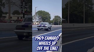 1969 Camaro Wheels Up Off The Line! #fullsend