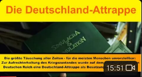 Das US-Besatzungsregime BRD ist keine Heimat & bietet keine lebenswerte Zukunft!