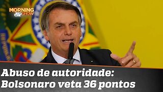Bolsonaro veta 36 pontos do polêmico projeto sobre abuso de autoridade