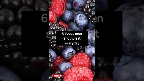 6 Foods Men Should Eat Everyday #shorts