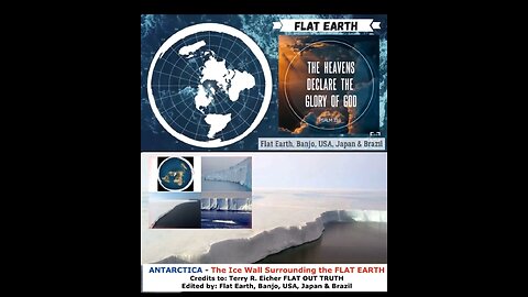 ANTARCTICA - The IceWall and the FlatEarth hidden truth