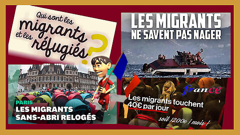 Les "migrants" solidaires veulent toujours plus ! Des ingrats? (Hd 720)