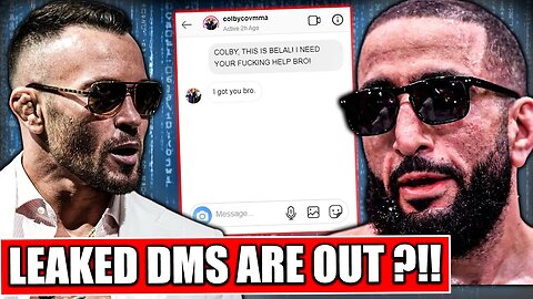 Belal Muhammad BEGS Colby Covington For Help !??