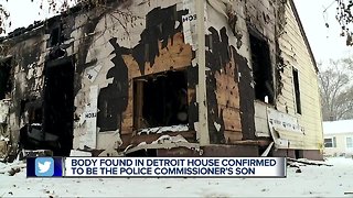 Body found in Detroit house confirmed to the police commissioner's son