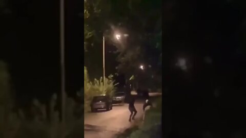 3 men throwing Molotov cocktails at the Iranian embassy in Belgium 😳#crazyvideo #shorts #embassy