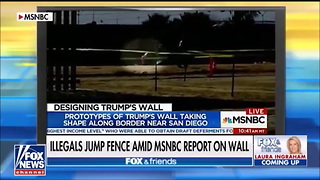 Illegal Immigrants Caught Crossing Border During MSNBC Segment