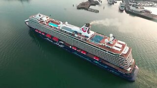 17/06/2022 Royal Caribbean Anthem of the seas, Enchanted Princess cruises & TUI Mein Schiff 3 drone