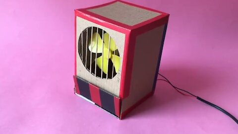 How to Make a Mini Cooler From Cardboard - DIY_Air_Conditioner_at_Home___AC
