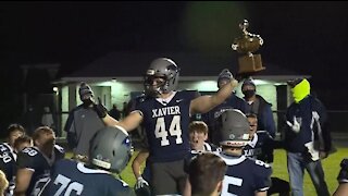 WEB EXTRA: Xavier reacts after 54-18 win over rival FVL