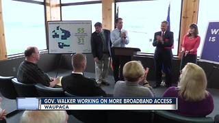 Gov. Walker securing grant funding for better broadband access