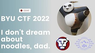 BYU CTF 2022: I don't dream about noodles, dad.