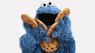 Cookie Monster Munching Cookies [10 HOURS]