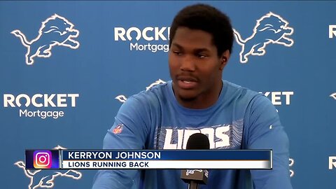 Kerryon Johnson eager for second season with Lions