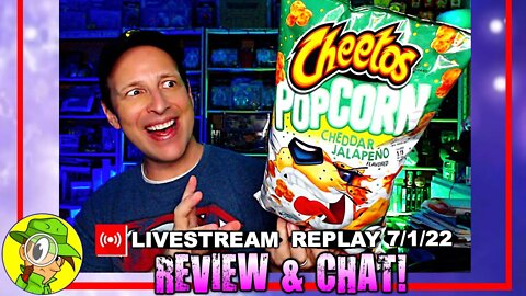 Cheetos® Popcorn 🐆🍿 CHEDDAR JALAPEÑO Review 🧀🌶️ Livestream Replay 7.1.22 ⎮ Peep THIS Out! 🕵️‍♂️