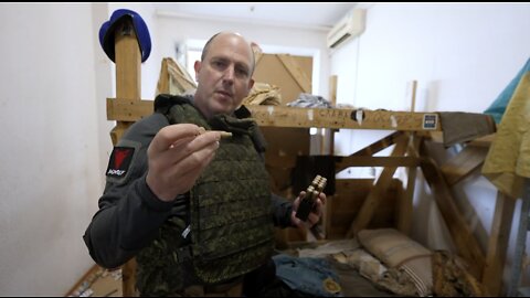 EXCLUSIVE! AZOV Battalion Mariupol Headquarters Walkthrough PT 1!