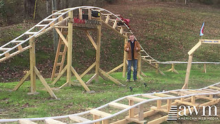 Teen Wanted His Own Rollercoaster, So He Builds One With Hard Work