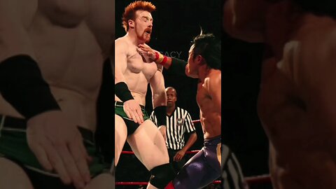 When Yoshi Tatsu fought Sheamus for real #shorts