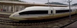 Bullet Trains Flying On By (China)