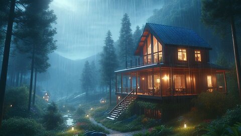 Soothing rain sounds for deep sleep and relaxation