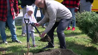 City plants trees for 55th Arbor Day celebration