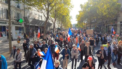 Rendez-vous de la Résistance, place du 18 Juin 1940 à Paris le 08 Octobre 2022 - Vidéo 5