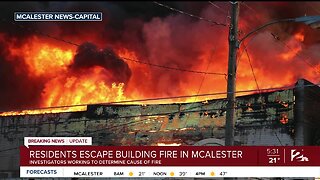 Residents Escape Building Fire In McAlester