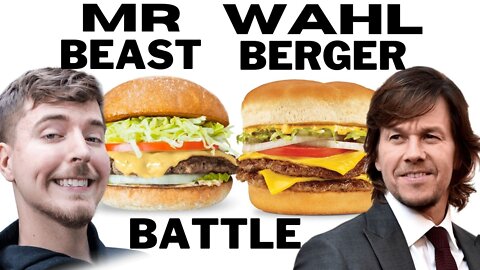 MrBeast V. Mark Wahlburger BURGER Las Vegas BATTLE Wahlberg Mr. Beast Burger Cheap Eats Bally's