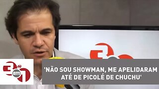 'Não sou showman, me apelidaram até de picolé de chuchu', diz Alckmin