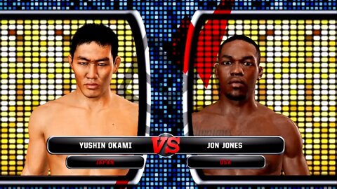 UFC Undisputed 3 Gameplay Jon Jones vs Yushin Okami (Pride)