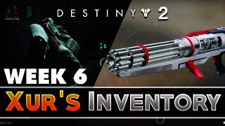 Destiny 2 | Xur Location & Exotic Inventory (Week 6|October 20) - Melt Noobs With This Gun!